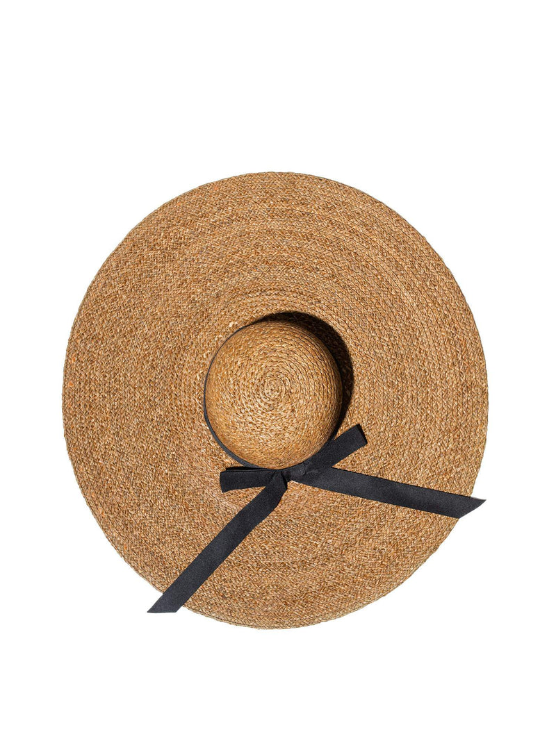 CODO Natural Woven Oversized Straw Sun Hat-designer resale