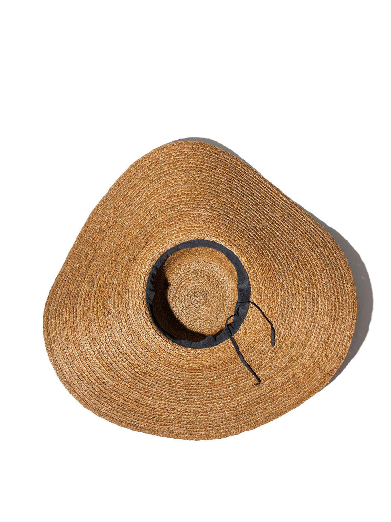 CODO Natural Woven Oversized Straw Sun Hat-designer resale