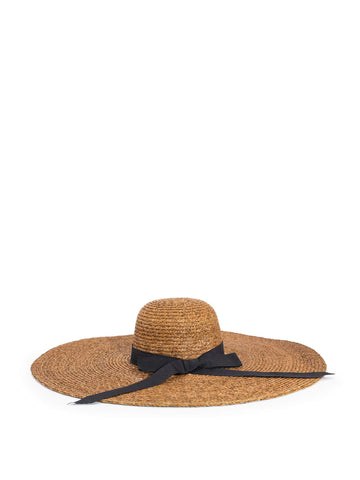 CODO Natural Woven Oversized Straw Sun Hat-designer resale