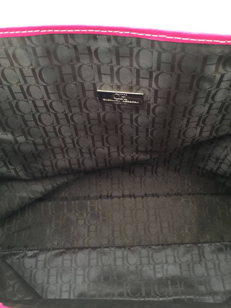 Carolina Herrera Authenticated Leather Handbag