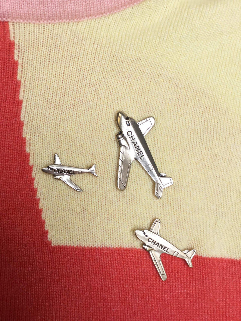 Chanel Airplanes Brooch