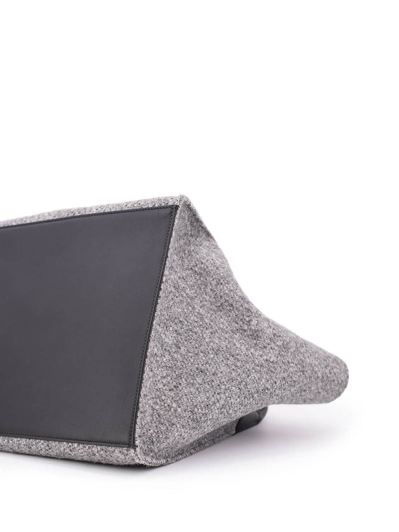 Celine Felt Big Bag Grey-designer resale