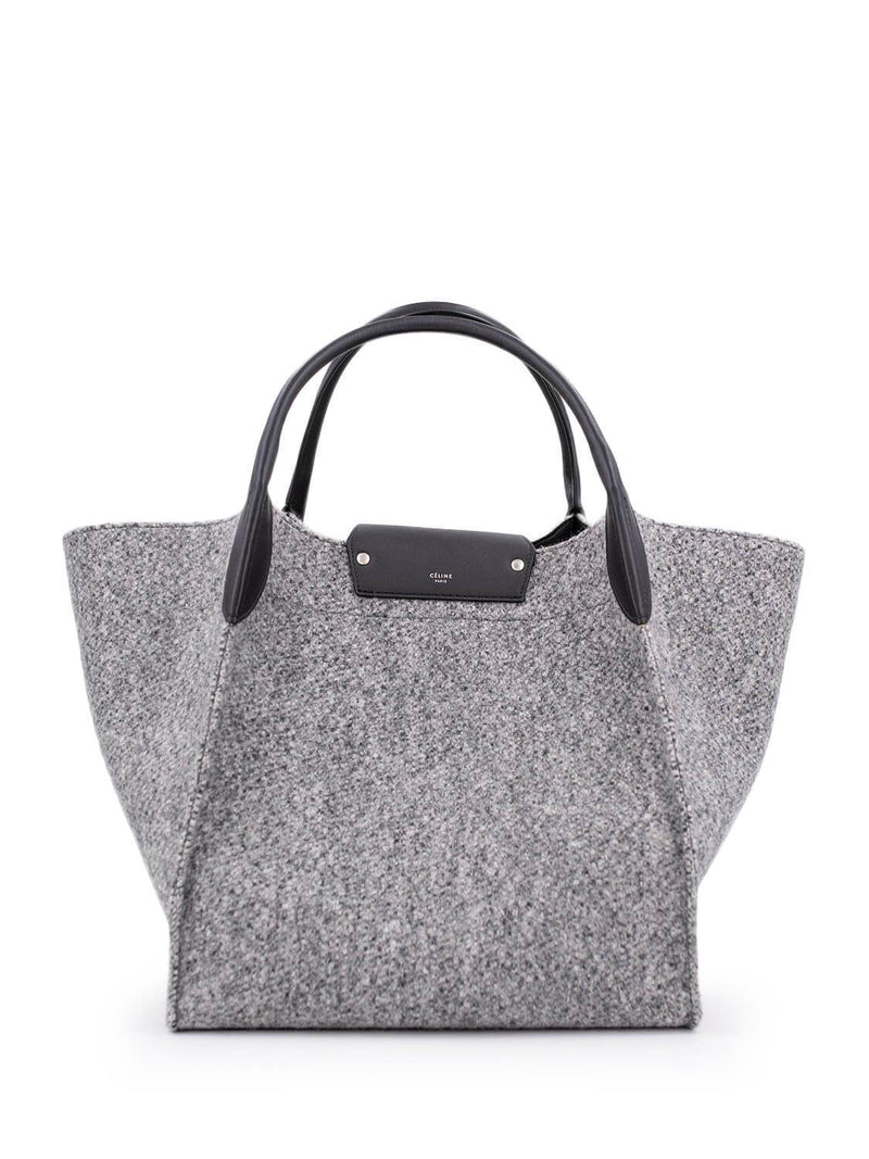 Celine Felt Big Bag Grey-designer resale