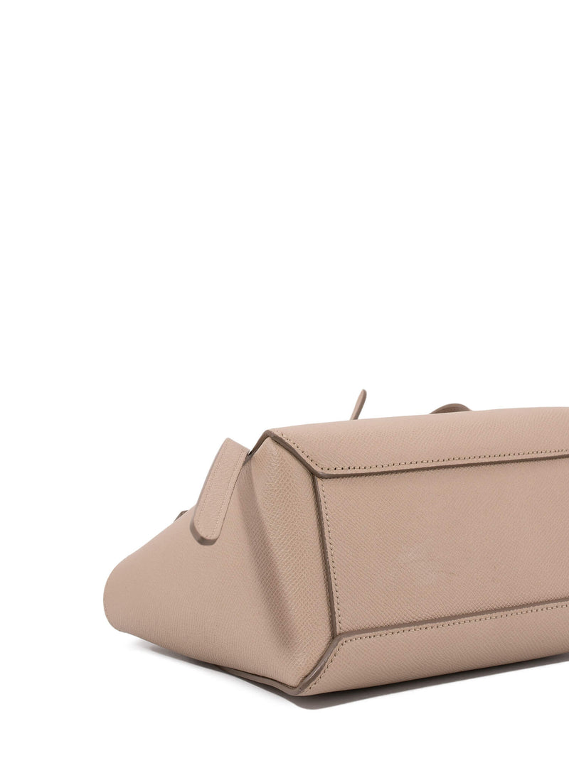 Celine Grained Leather Nano Belt Bag Taupe