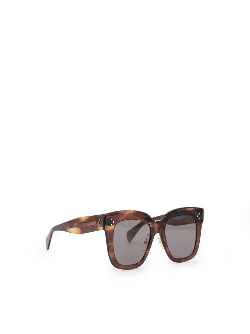 Celine Square Sunglasses Brown-designer resale