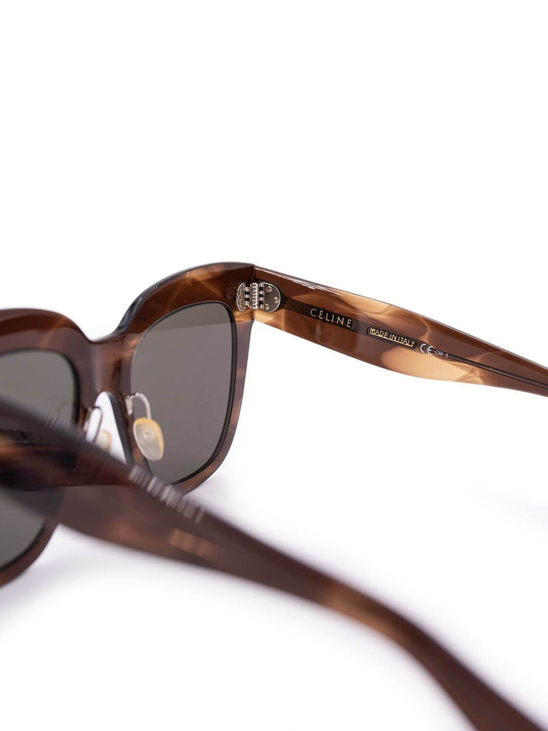 Celine Square Sunglasses Brown-designer resale