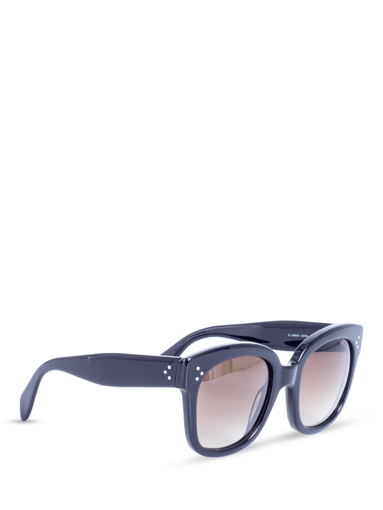 Celine Wayfarer Gradient Lenses Sunglasses Black Grey-designer resale