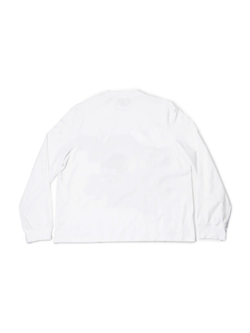 Chanel Cotton Sequin CC Logo Shirt White Black-designer resale