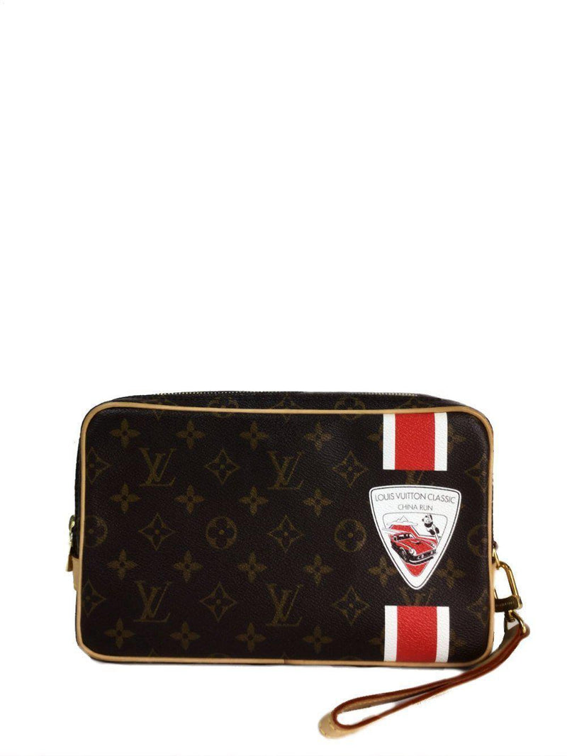 China Run Naviglio Monogram Mini Pavel Bag Clutch-designer resale