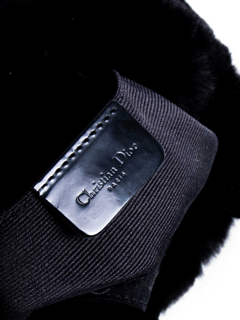 Christian Dior Vintage Charm Mini Top Handle Bag Black-designer resale