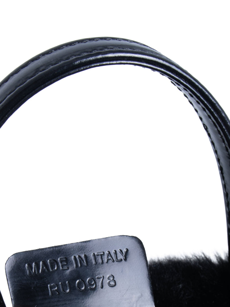 Christian Dior Vintage Charm Mini Top Handle Bag Black-designer resale