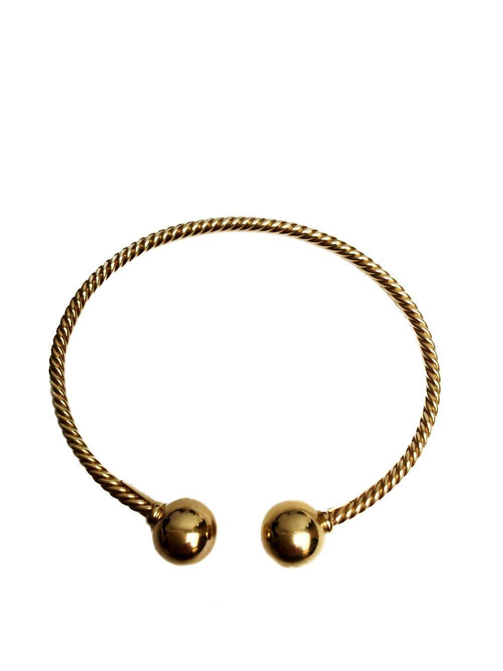 David Yurman 18K Gold Solari Beat Cuff Bracelet-designer resale