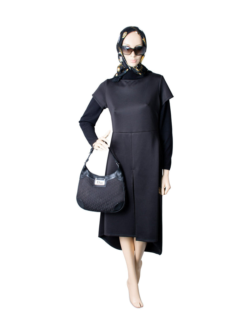 Dior Leather Diorisima Hobo Bag Black
