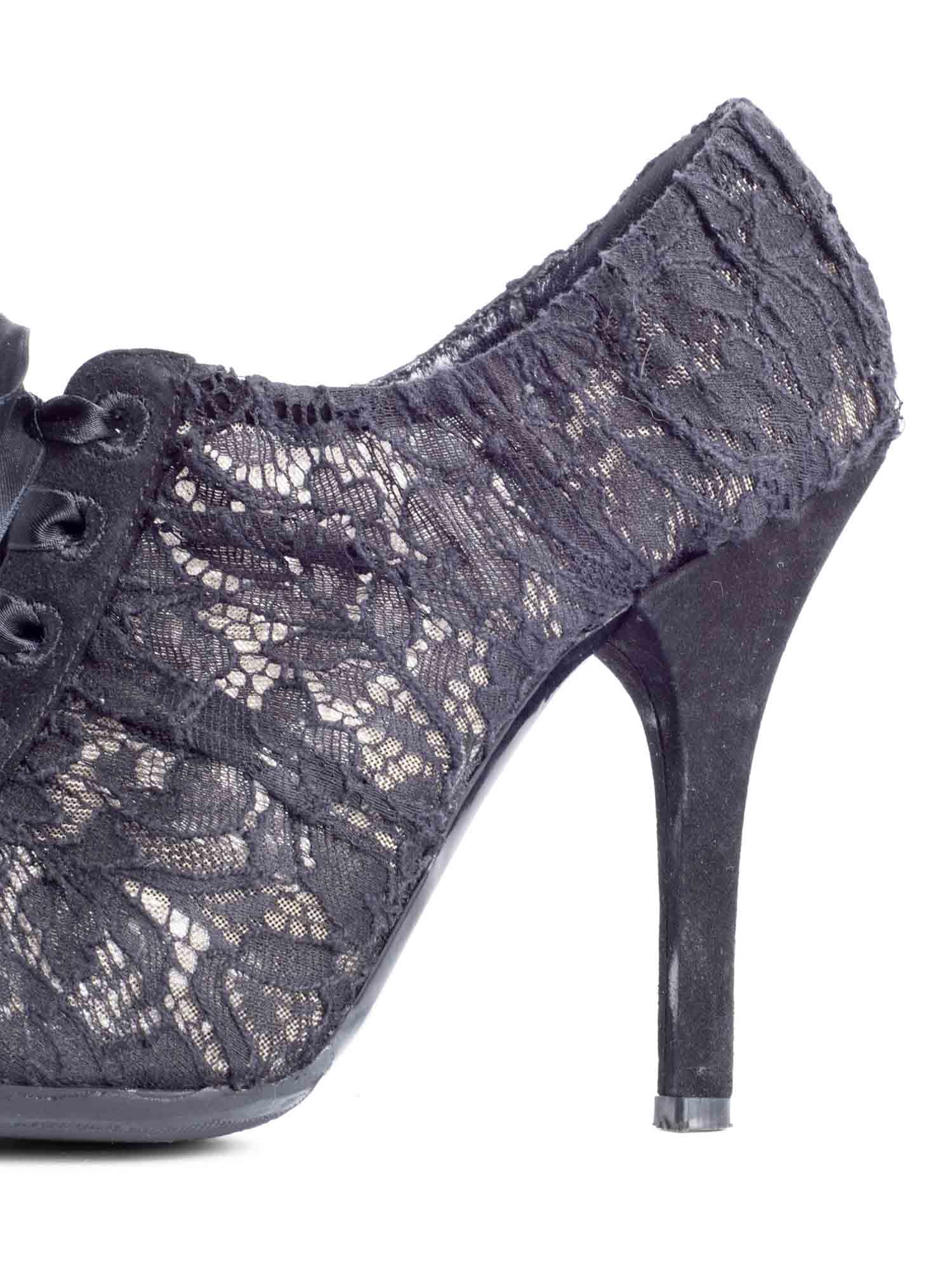 dolce gabbana lace heels