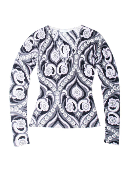 EMILIO PUCCI - PUCCI   セーター Emilio Pucci Op Art Turtleneck Top | FIFTH-MAIN