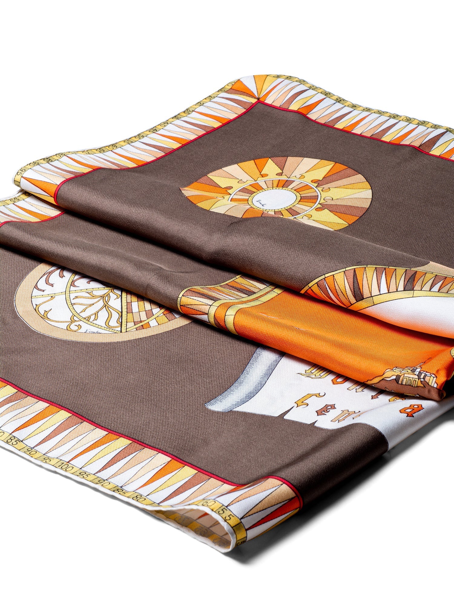 Emilio Pucci Silk Monte Carlo 100 Year Anniversary Scarf Mulitcolor-designer resale