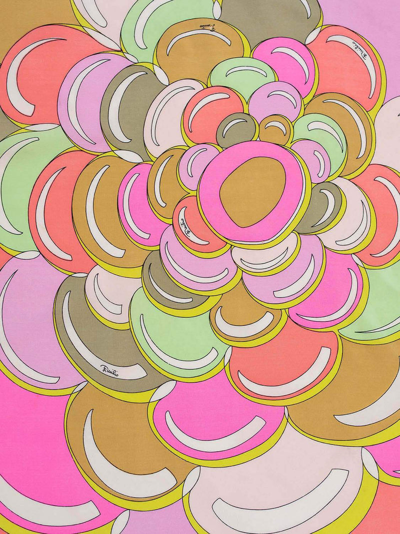 Emilio Pucci Silk Scarf 90 Multicolor-designer resale