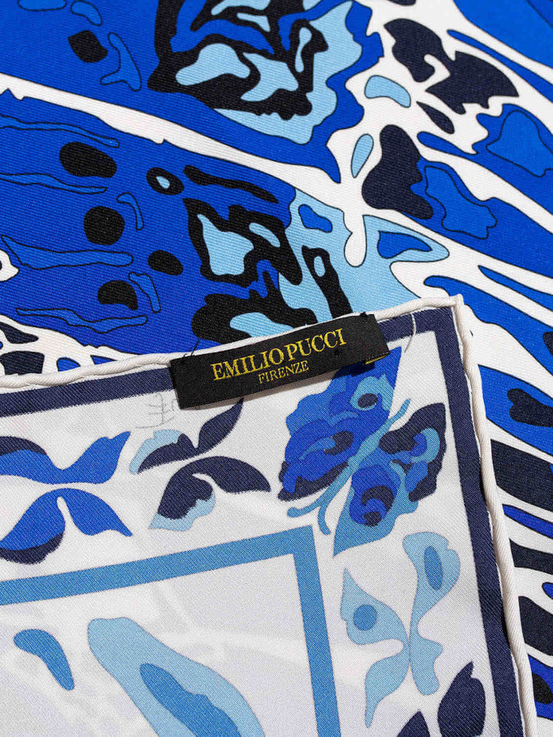 Emilio Pucci Silk Scarf 90 Multicolor-designer resale