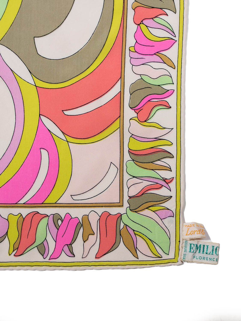 Emilio Pucci Silk Scarf 90 Multicolor-designer resale