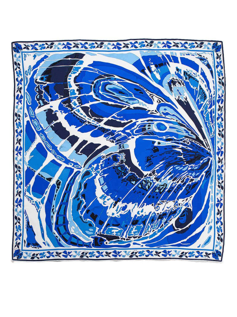 Emilio Pucci Silk Scarf 90 Multicolor-designer resale