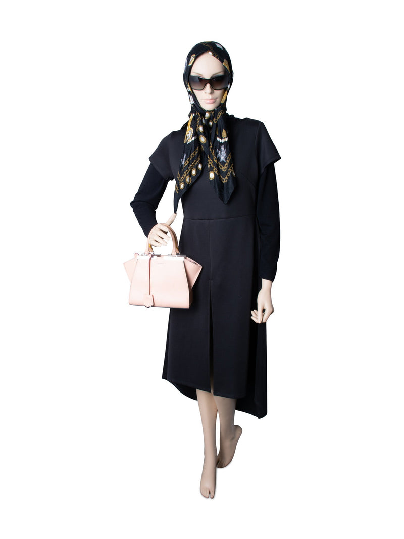 Fendi Leather Top Handle Bag Nude-designer resale