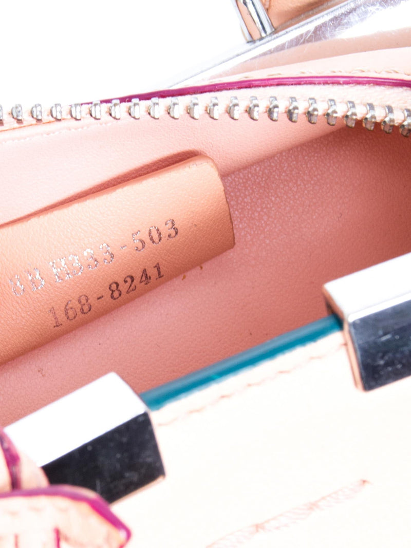 Fendi Leather Top Handle Bag Nude-designer resale