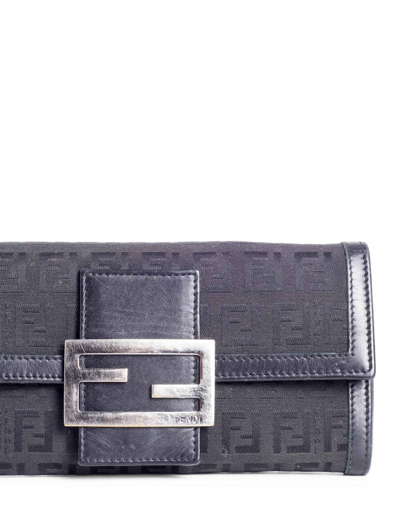 Authentic Luxury Monogram Fendi Wallet One Size 