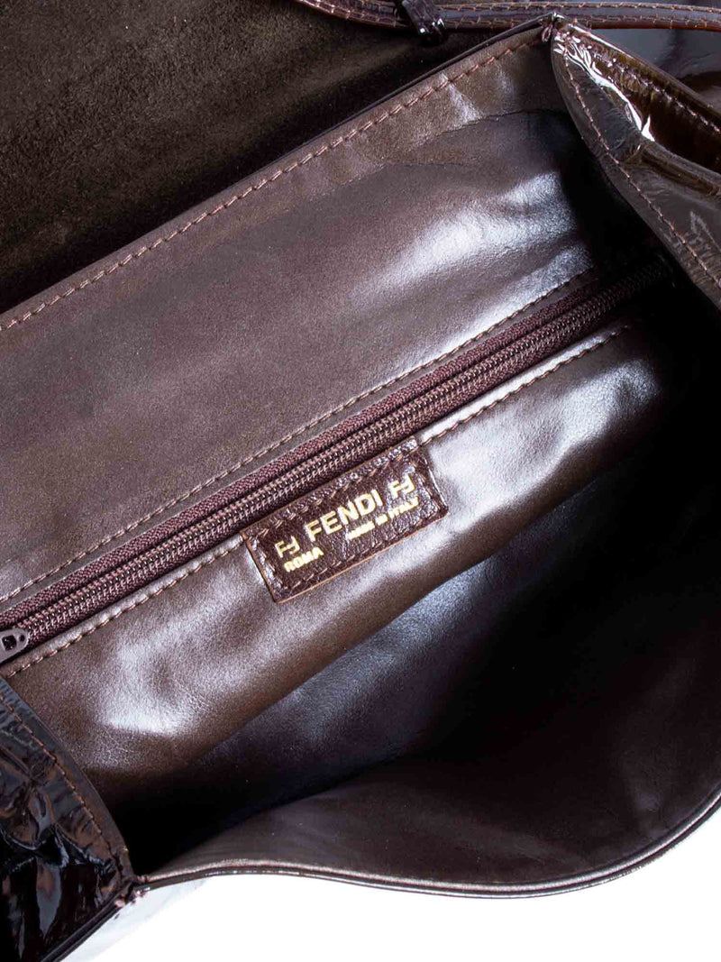 Fendi flap sale shoulder bag