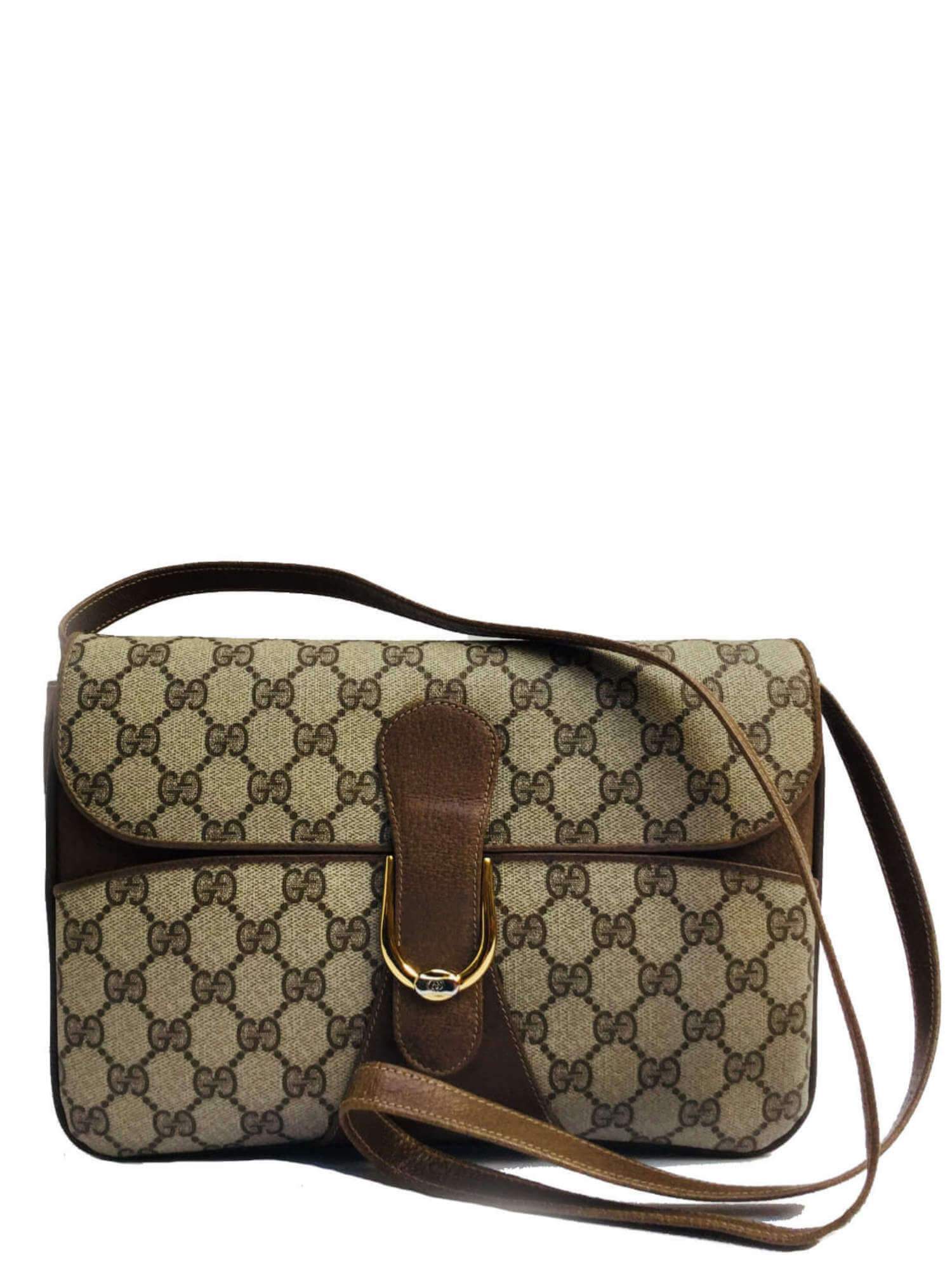 GG Monogram Canvas Messenger Bag-designer resale