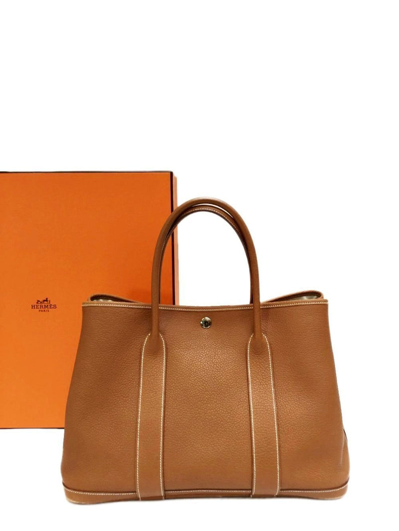 Garden Party 36 Negonda Brown Bag-designer resale