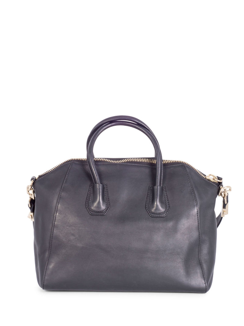 Givenchy Leather Medium Antigona Bag Black-designer resale