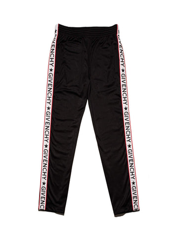 Givenchy Logo Taped Track Pants Black-designer resale