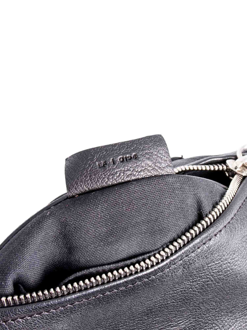 Givenchy Medium Leather Pandora Messenger Bag Black-designer resale