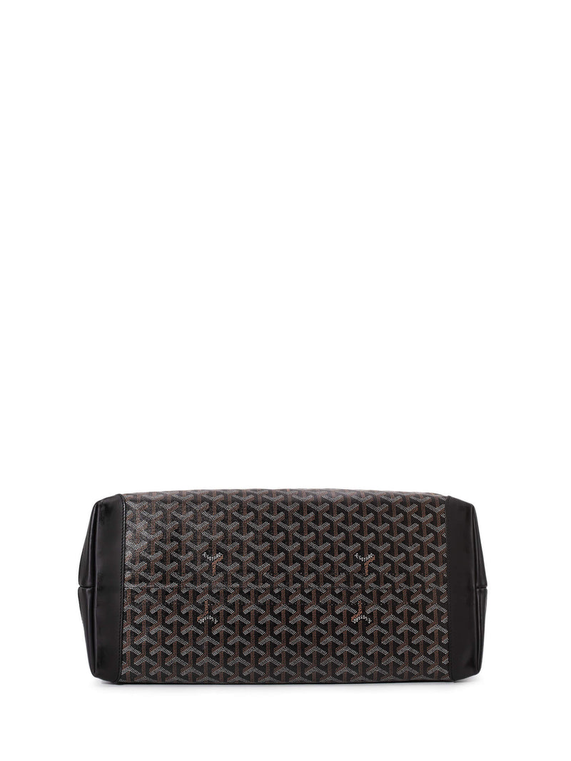 Goyard Goyardine Bellechasse Bag GM Black-designer resale