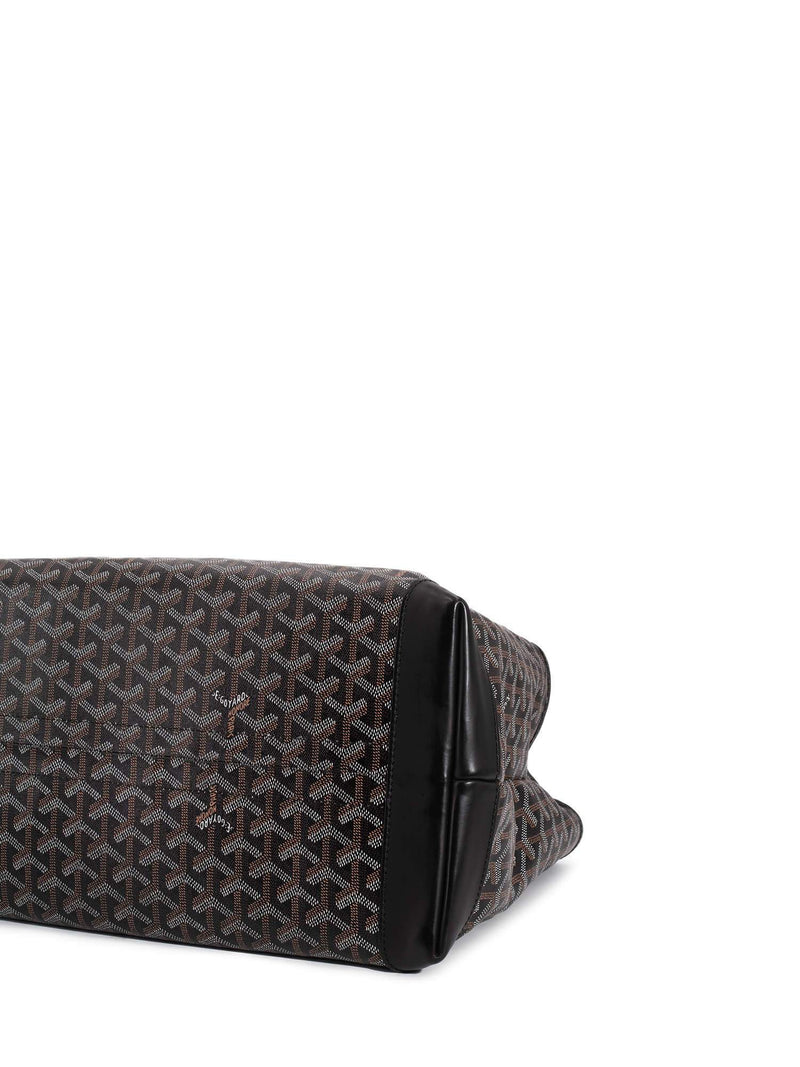 Goyard Goyardine Bellechasse Bag GM Black-designer resale