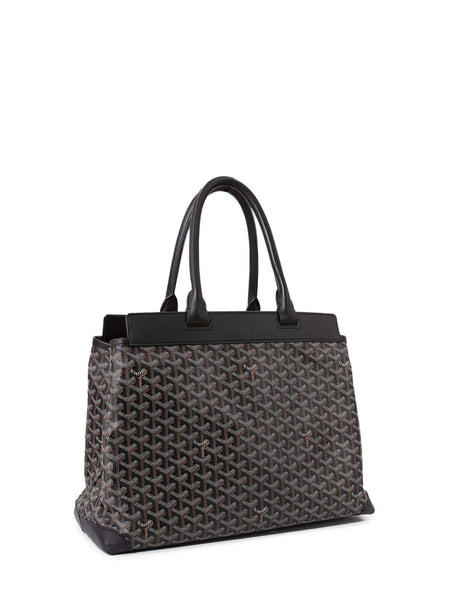 Goyard Goyardine Bellechasse Bag GM Black