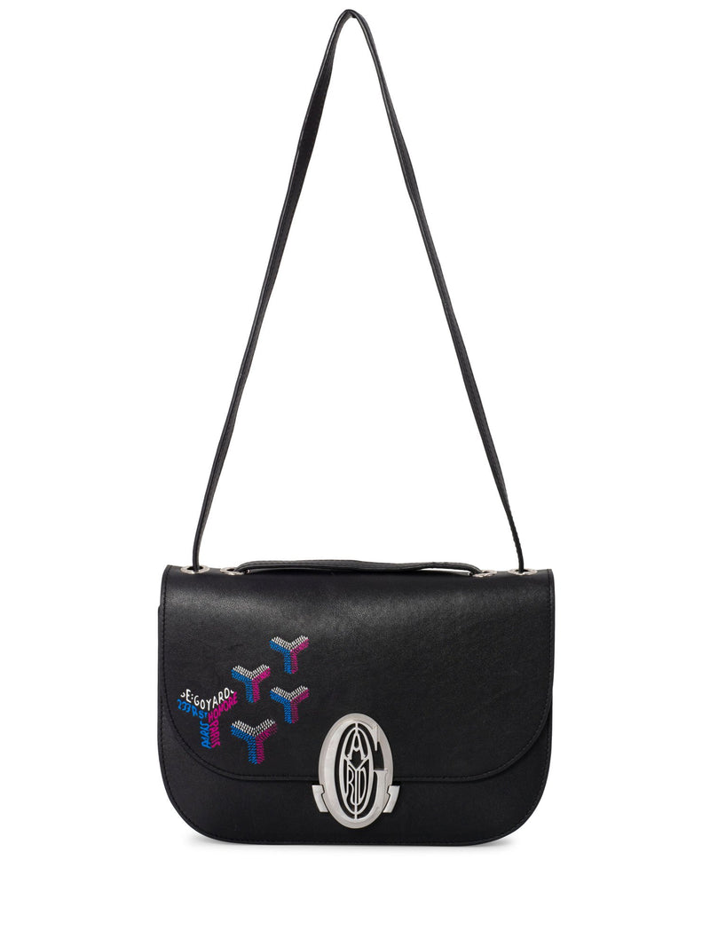 Goyard Leather Special Edition 233 Bag Black-designer resale