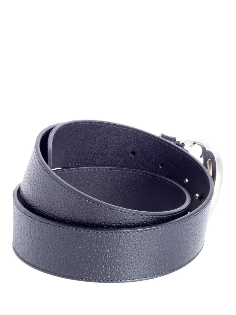 Gucci GG Marmont Wide Leather Belt Black-designer resale