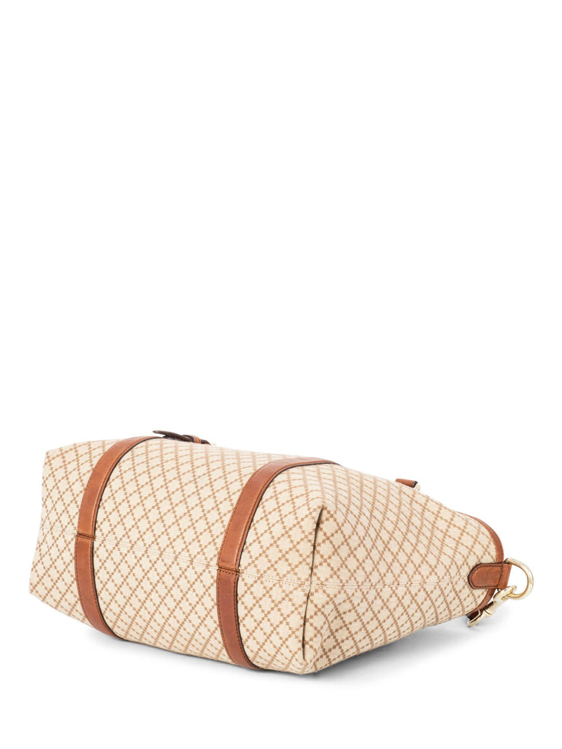 Gucci GG Monogram Shopper Bag Brown-designer resale
