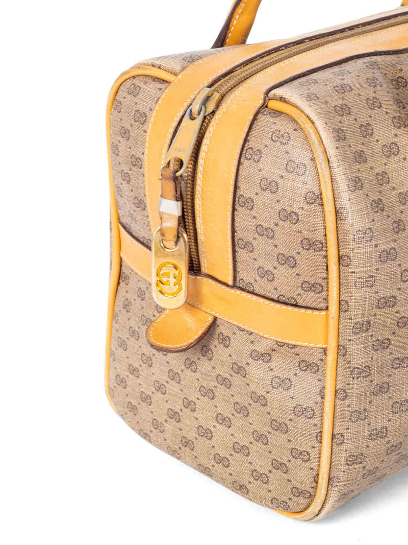 Gucci GG Supreme Boston Bag Brown-designer resale