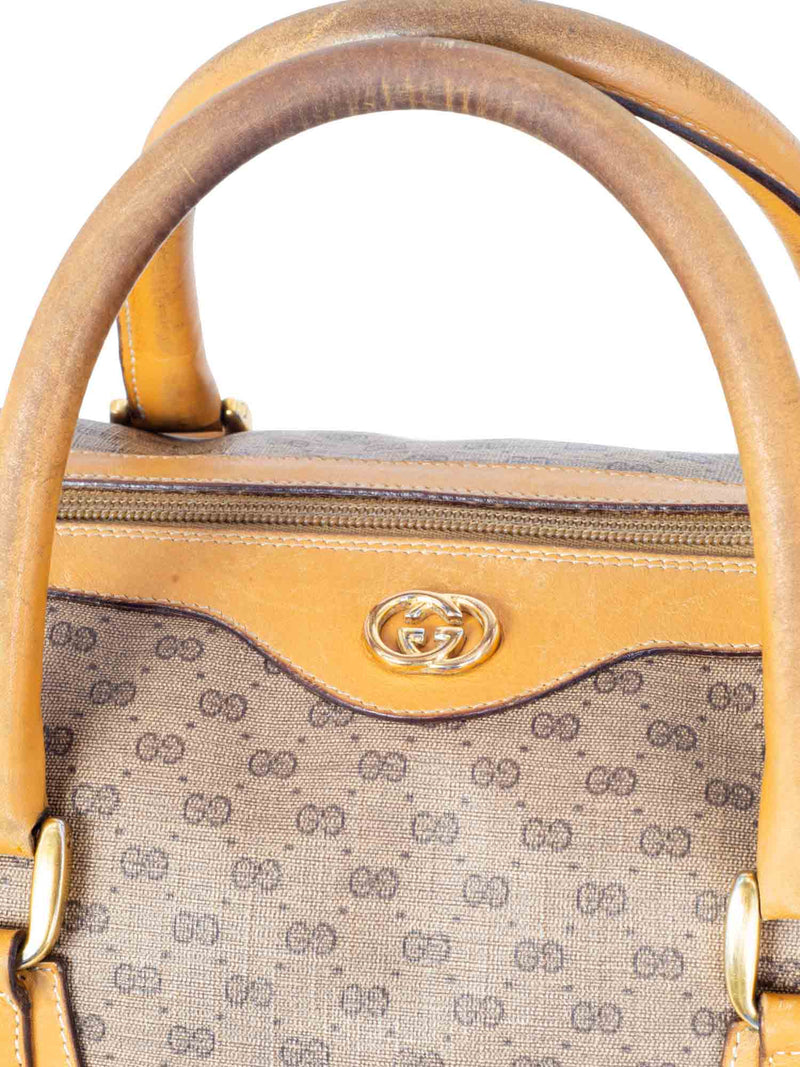 Gucci GG Supreme Boston Bag Brown