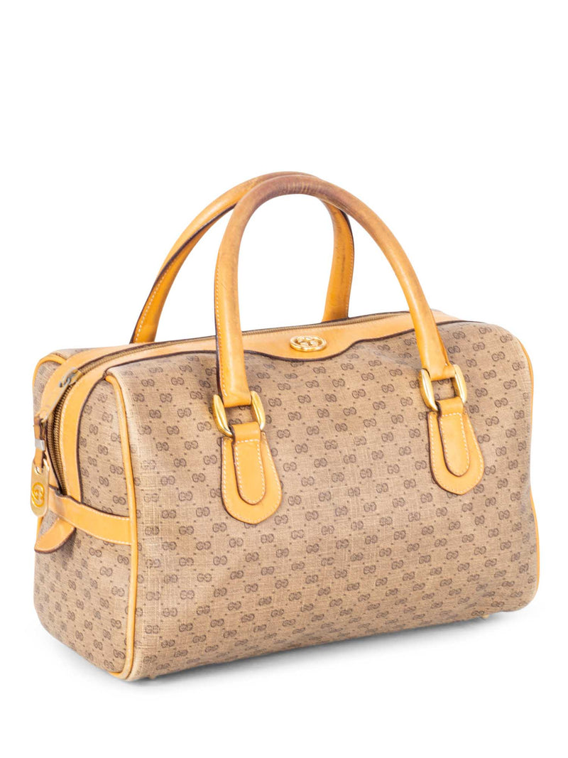 Gucci GG Supreme Boston Bag Brown-designer resale