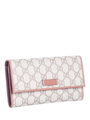 【国内発送】GG Supreme Continental Wallet Gucci-GG-Supreme-Continental-