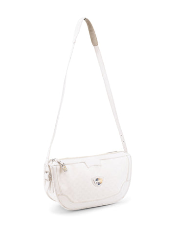 Gucci GG Supreme Messenger Bag White-designer resale