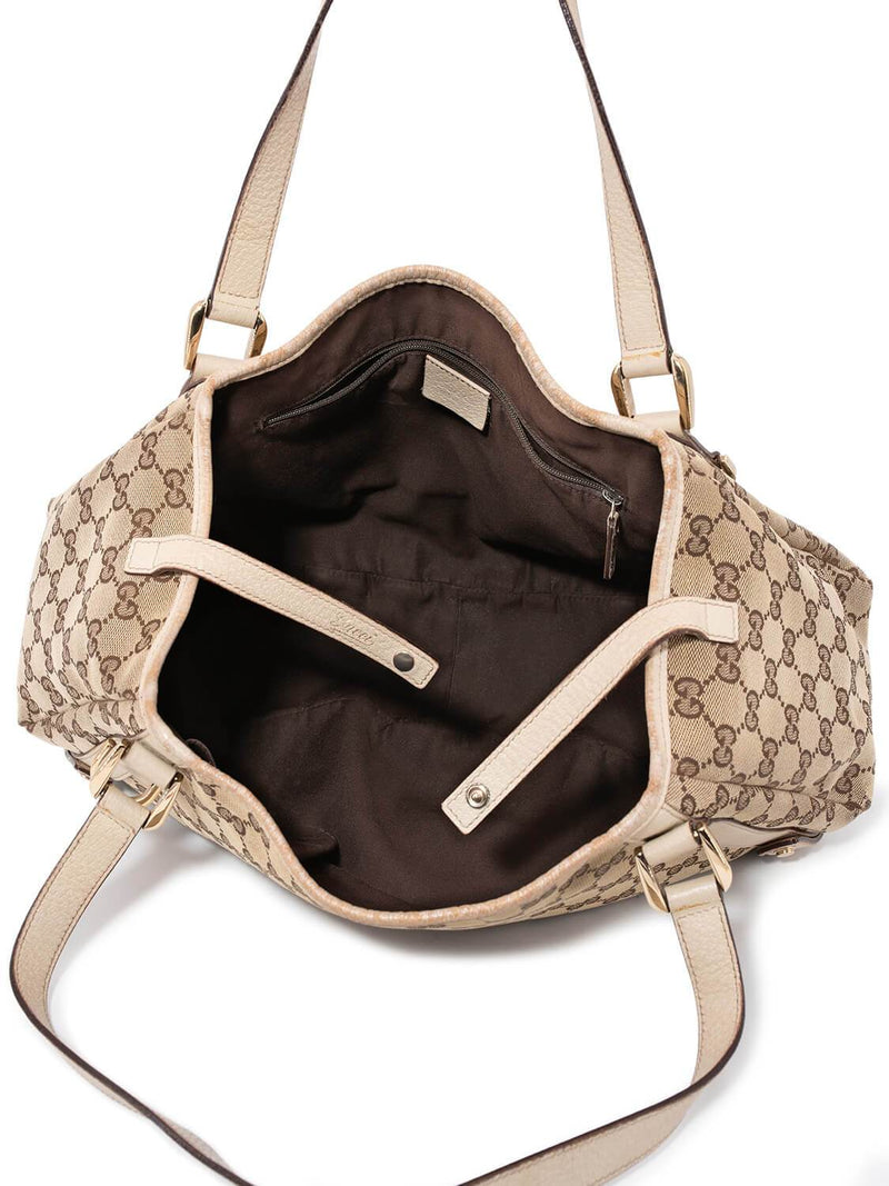 Gucci GG Supreme Pelham Shoulder Bag Brown-designer resale