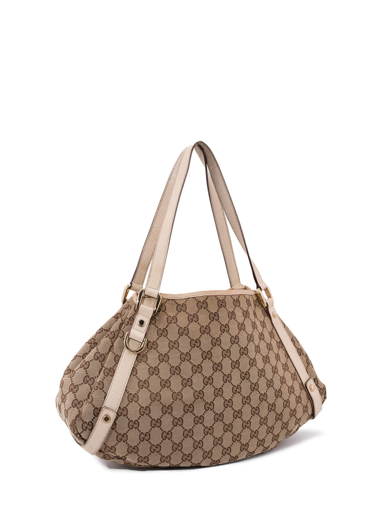 Gucci GG Supreme Pelham Shoulder Bag Brown-designer resale