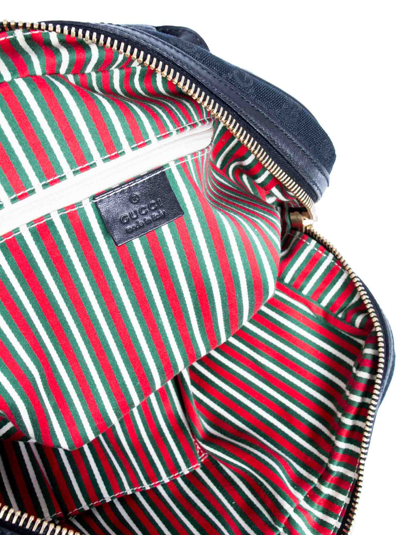 Gucci GG Supreme Shoulder Bag Black-designer resale