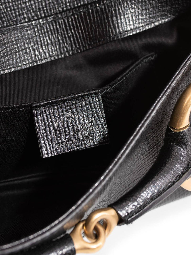 Gucci Horsebit Bag Black-designer resale