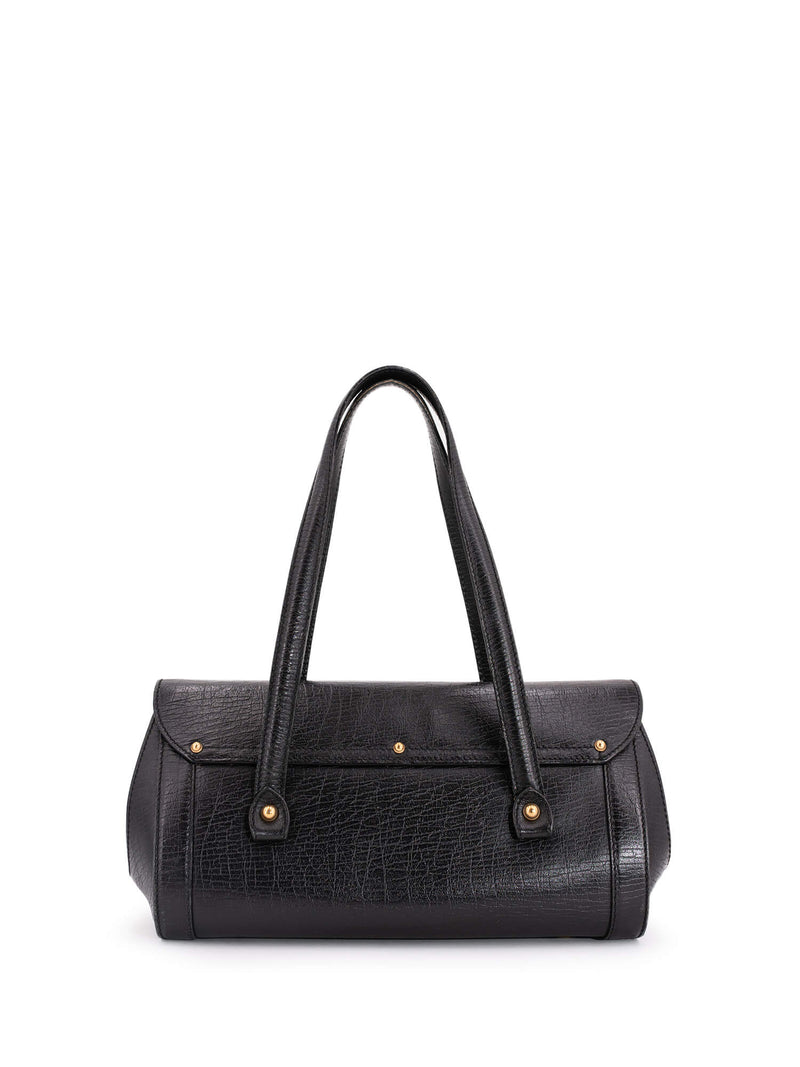 Gucci Bamboo Shopper Medium Boston Bag, Black