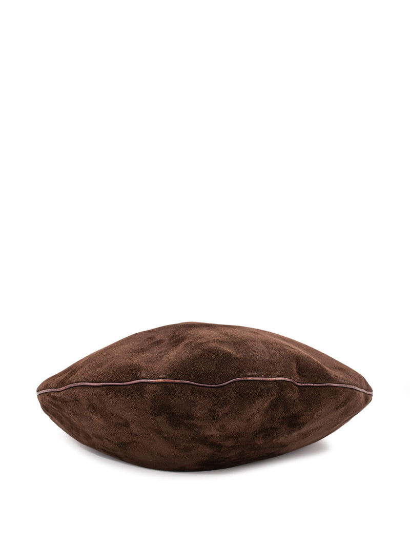 Gucci Leather Suede Hobo Bag Brown-designer resale